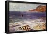 Claude Monet Sailing at Sainte-Adresse Art Print Poster-null-Framed Poster