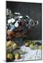 Claude Monet Still Life with Flowers and Fruits Art Print Poster-null-Mounted Poster