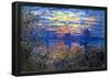 Claude Monet Sunset on the Seine Art Print Poster-null-Framed Poster