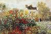 Claude Monet The Artist's Garden Art Print Poster-null-Lamina Framed Poster