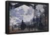 Claude Monet The Gare St-Lazare Art Print Poster-null-Framed Poster