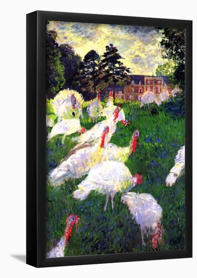 Claude Monet The Gobbler Art Print Poster-null-Framed Poster