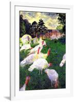 Claude Monet The Gobbler-null-Framed Art Print