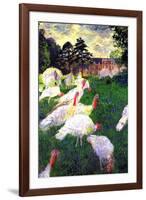 Claude Monet The Gobbler-null-Framed Art Print