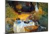 Claude Monet The Lunch #2 Art Print Poster-null-Mounted Poster