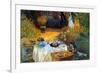 Claude Monet The Lunch 2-null-Framed Art Print