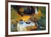 Claude Monet The Lunch 2-null-Framed Art Print