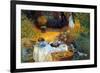 Claude Monet The Lunch 2-null-Framed Art Print