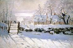The Magpie, 1869-Claude Monet-Giclee Print