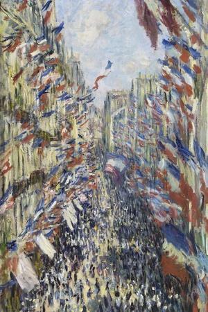 The Rue Montorgueil in Paris, Celebration of June 30, 1878