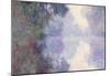 Claude Monet The Seine at Giverny Morning Mist Art Print Poster-null-Mounted Poster