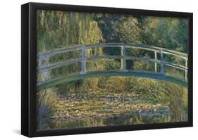 Claude Monet The Water-Lily Pond Art Print Poster-null-Framed Poster