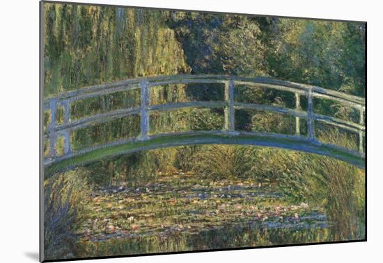 Claude Monet The Water-Lily Pond Art Print Poster-null-Mounted Poster