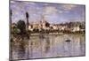 Claude Monet Vetheuil In Summer Art Print Poster-null-Mounted Poster