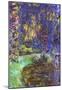 Claude Monet (Water Garden at Giverny) Art Poster Print-null-Mounted Poster