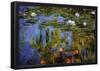 Claude Monet Water-Lilies 3 Art Print Poster-null-Framed Poster