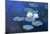 Claude Monet Water-Lilies 7 Art Print Poster-null-Mounted Poster