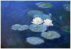 Claude Monet Water-Lilies 7 Art Print Poster-null-Lamina Framed Poster