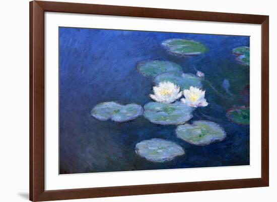 Claude Monet Water-Lilies 7-Claude Monet-Framed Art Print