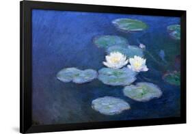 Claude Monet Water-Lilies 7-Claude Monet-Framed Art Print