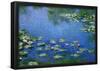 Claude Monet Water Lilies Art Print Poster-null-Framed Poster