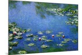 Claude Monet Water Lilies Nympheas-Claude Monet-Mounted Art Print