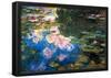 Claude Monet Water Lillies # 4 Art Print Poster-null-Framed Poster