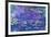 Claude Monet Water Lily Pond 3-Claude Monet-Framed Art Print