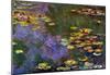 Claude Monet Water Lily Pond Giverny Art Print Poster-null-Mounted Poster