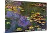 Claude Monet Water Lily Pond Giverny-Claude Monet-Mounted Art Print