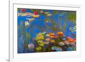 Claude Monet Waterlillies-Claude Monet-Framed Art Print