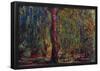 Claude Monet Weeping Willow Art Print Poster-null-Framed Poster