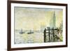 Claude Monet Westminster Bridge in London-null-Framed Art Print