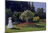 Claude Monet (Woman in a Garden) Art Poster Print-null-Mounted Poster