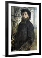 Claude Monet-Pierre-Auguste Renoir-Framed Art Print