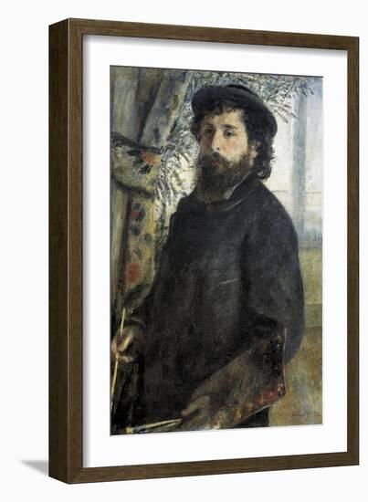 Claude Monet-Pierre-Auguste Renoir-Framed Art Print