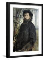 Claude Monet-Pierre-Auguste Renoir-Framed Art Print
