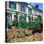 Claude Monets House, Giverny, Normandy, France-Peter Thompson-Stretched Canvas