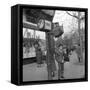 Claude Nougaro in Paris-DR-Framed Stretched Canvas