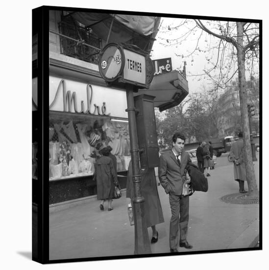 Claude Nougaro in Paris-DR-Stretched Canvas