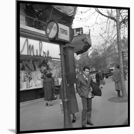 Claude Nougaro in Paris-DR-Mounted Photographic Print