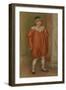 Claude Renoir in Clown Costume, 1909-Pierre-Auguste Renoir-Framed Giclee Print