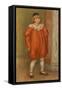 Claude Renoir in Clown Costume-Pierre-Auguste Renoir-Framed Stretched Canvas