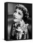 Claudette Colbert, c.1935-null-Framed Stretched Canvas