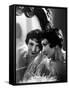 Claudette Colbert en, 1932 (photo)-null-Framed Stretched Canvas