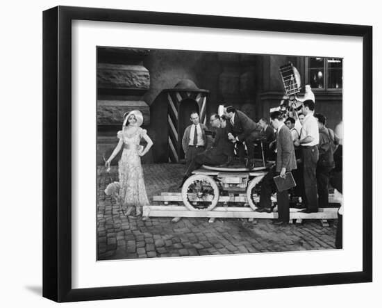 Claudette Colbert, Ernst Lubitsch, the Smiling Lieutenant, 1931-null-Framed Photographic Print