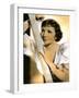 Claudette Colbert, French Born American Actress, 1934-1935-null-Framed Giclee Print