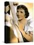 Claudette Colbert, French Born American Actress, 1934-1935-null-Stretched Canvas