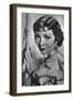 Claudette Colbert, French-Born American Stage and Film Actress, C1928-1940-null-Framed Giclee Print