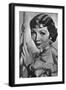 Claudette Colbert, French-Born American Stage and Film Actress, C1928-1940-null-Framed Giclee Print